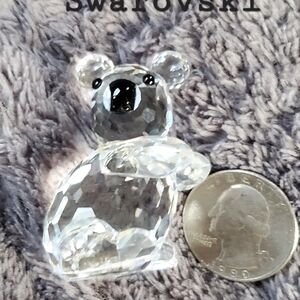 Swarovski Crystal Koala with Black Accents